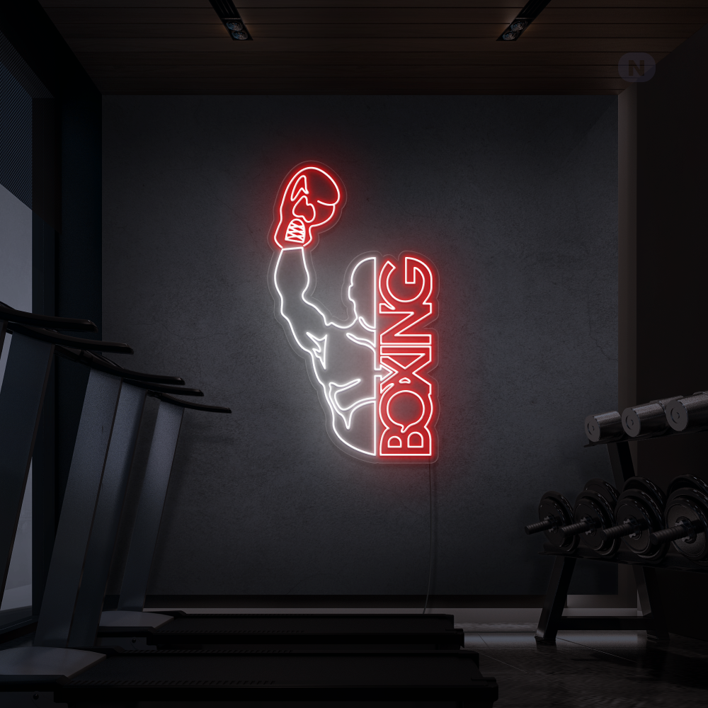 Neon Verlichting Boxing