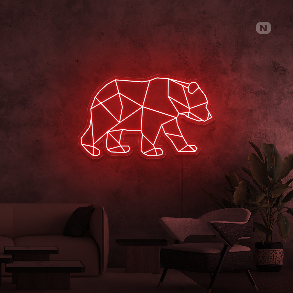 Neon Sign Bear