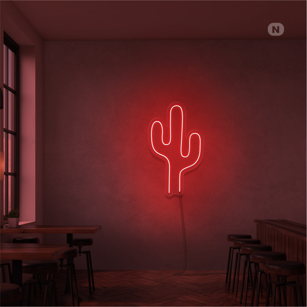Neon Verlichting Cactus