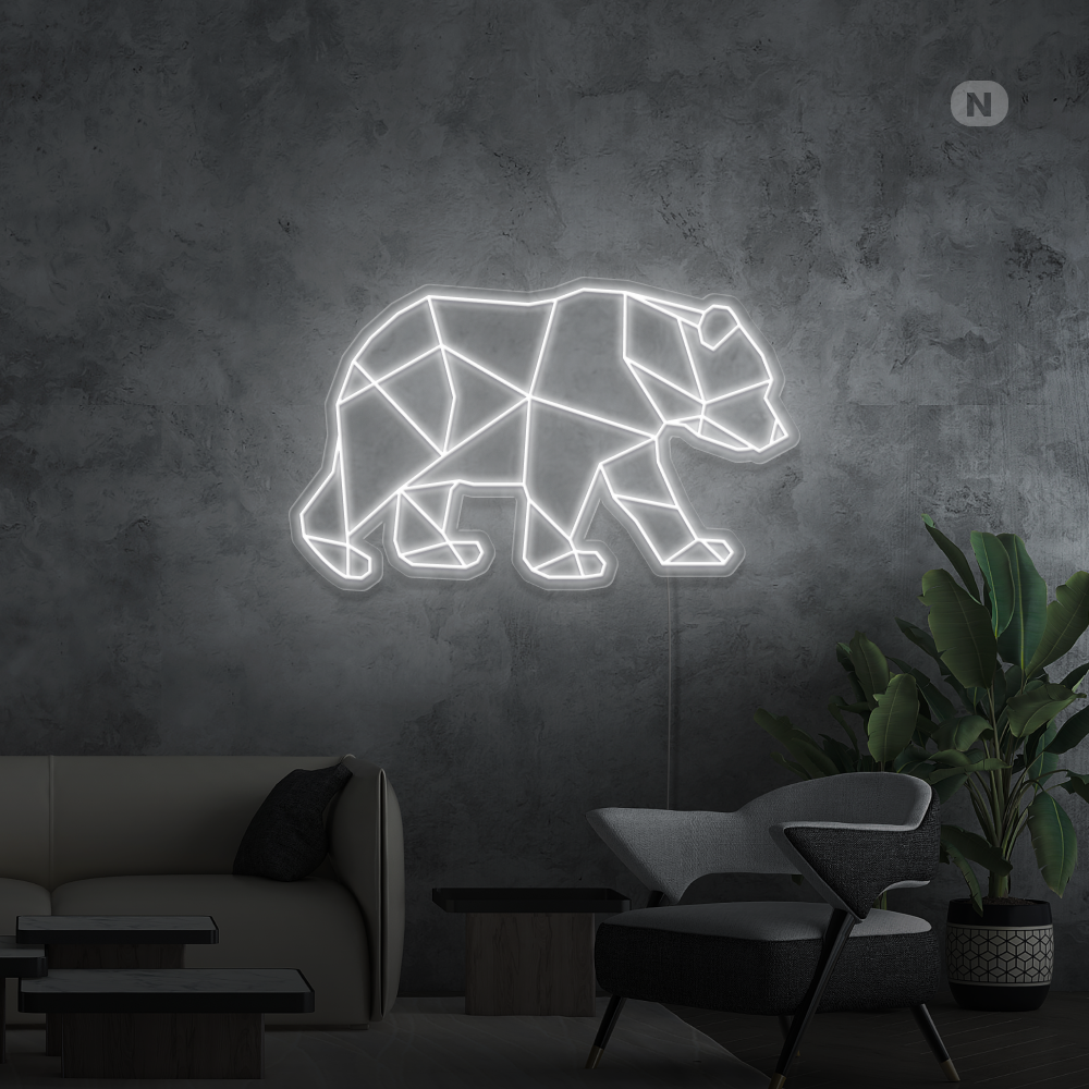 Neon Sign Bear
