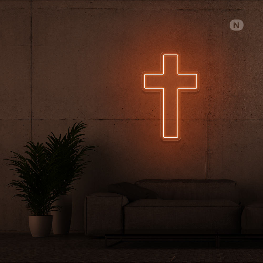 Neon Verlichting Kruis