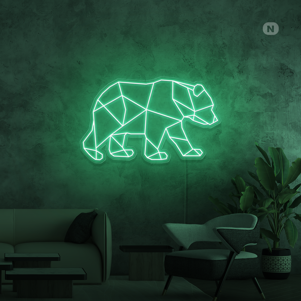 Neon Sign Bear