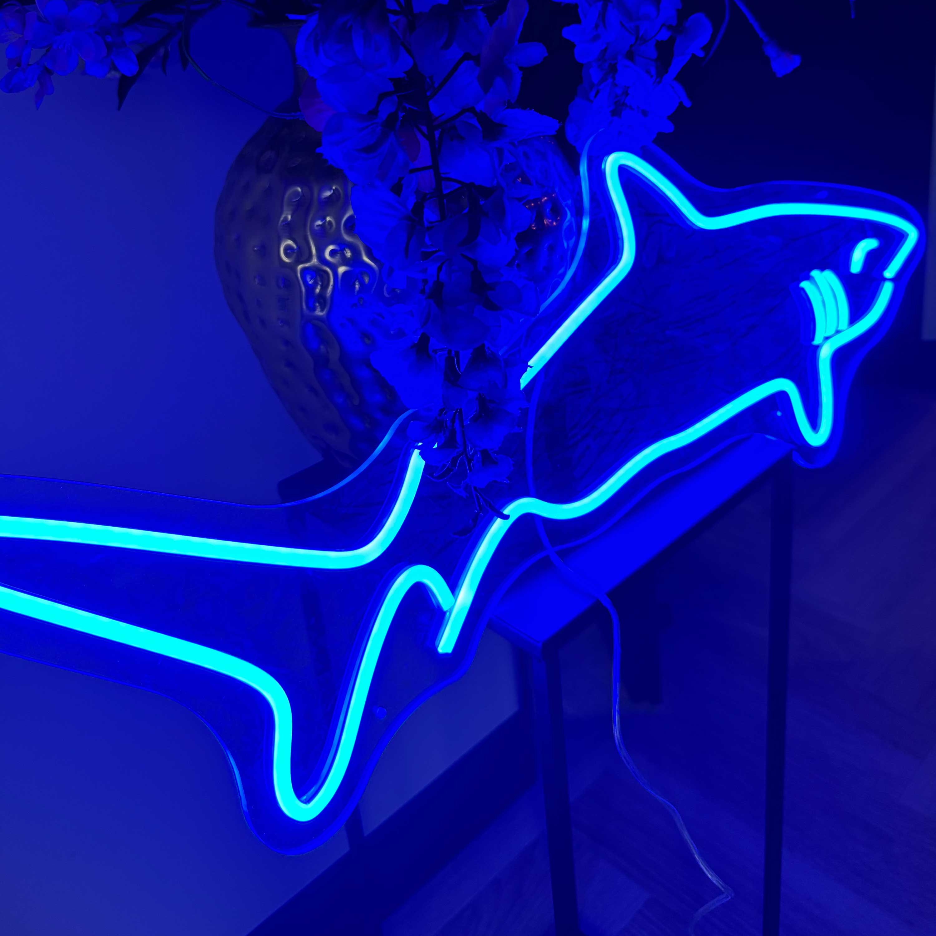 Neon Sign Shark