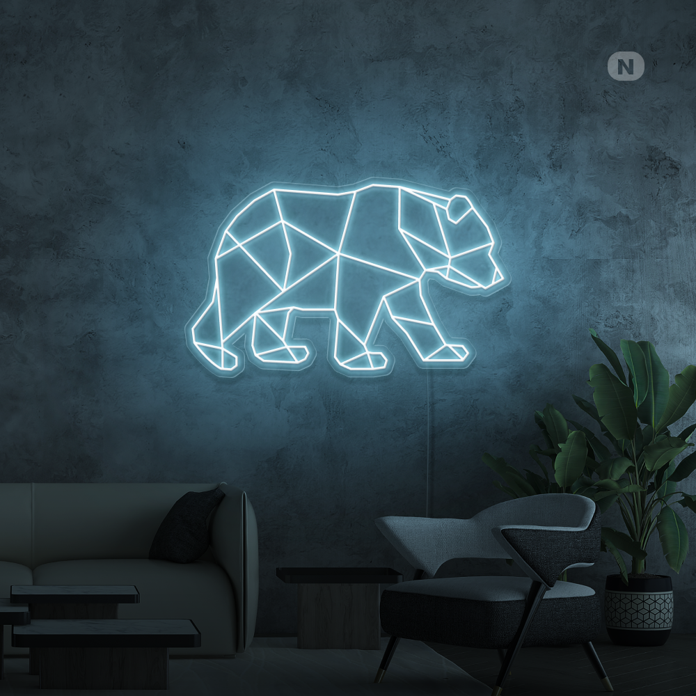 Neon Sign Bear