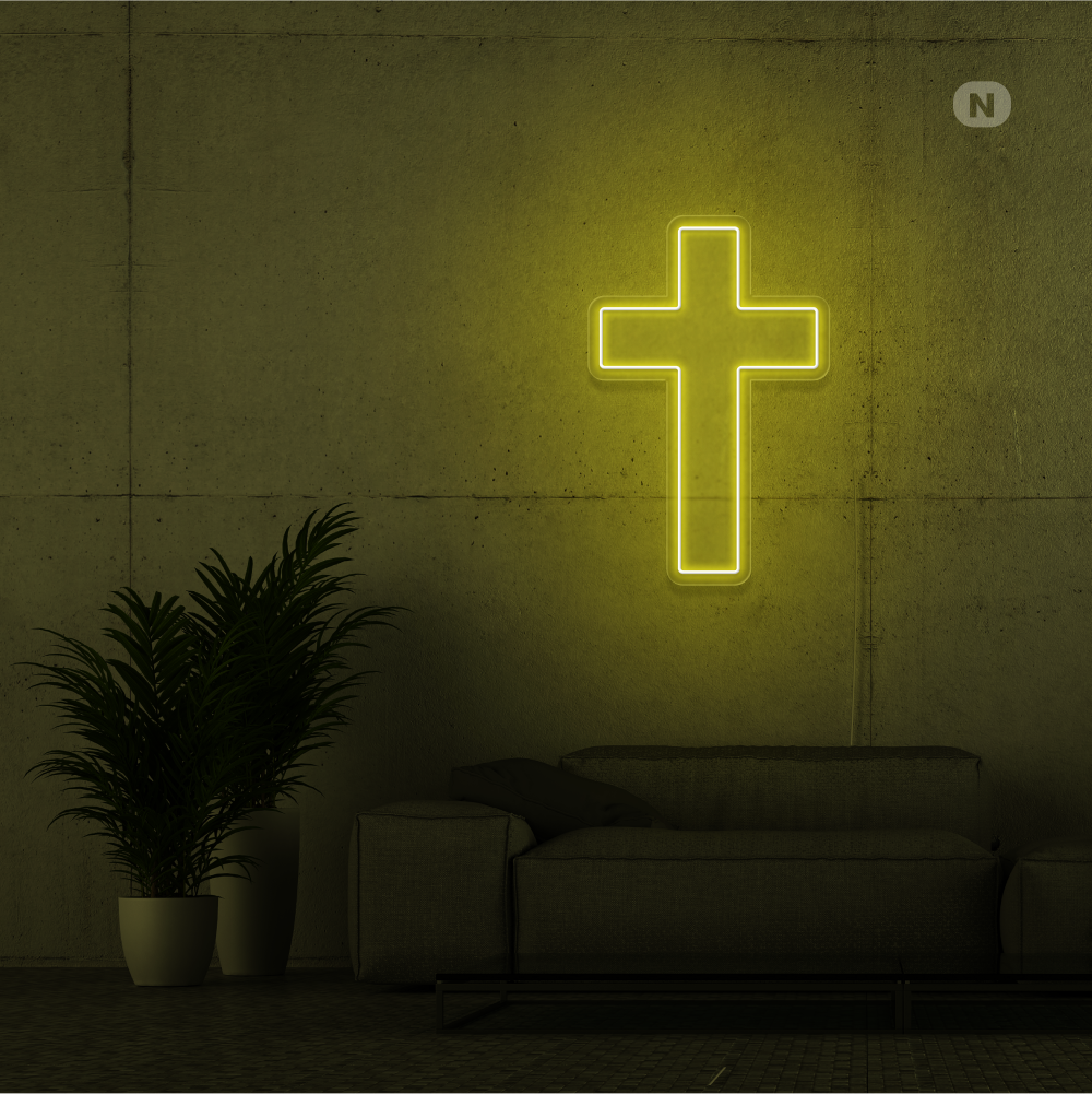 Neon Verlichting Kruis