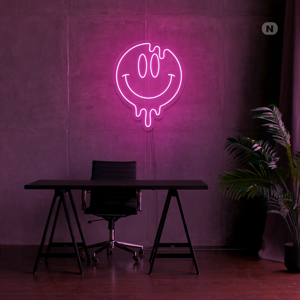 Neon Sign Smiley