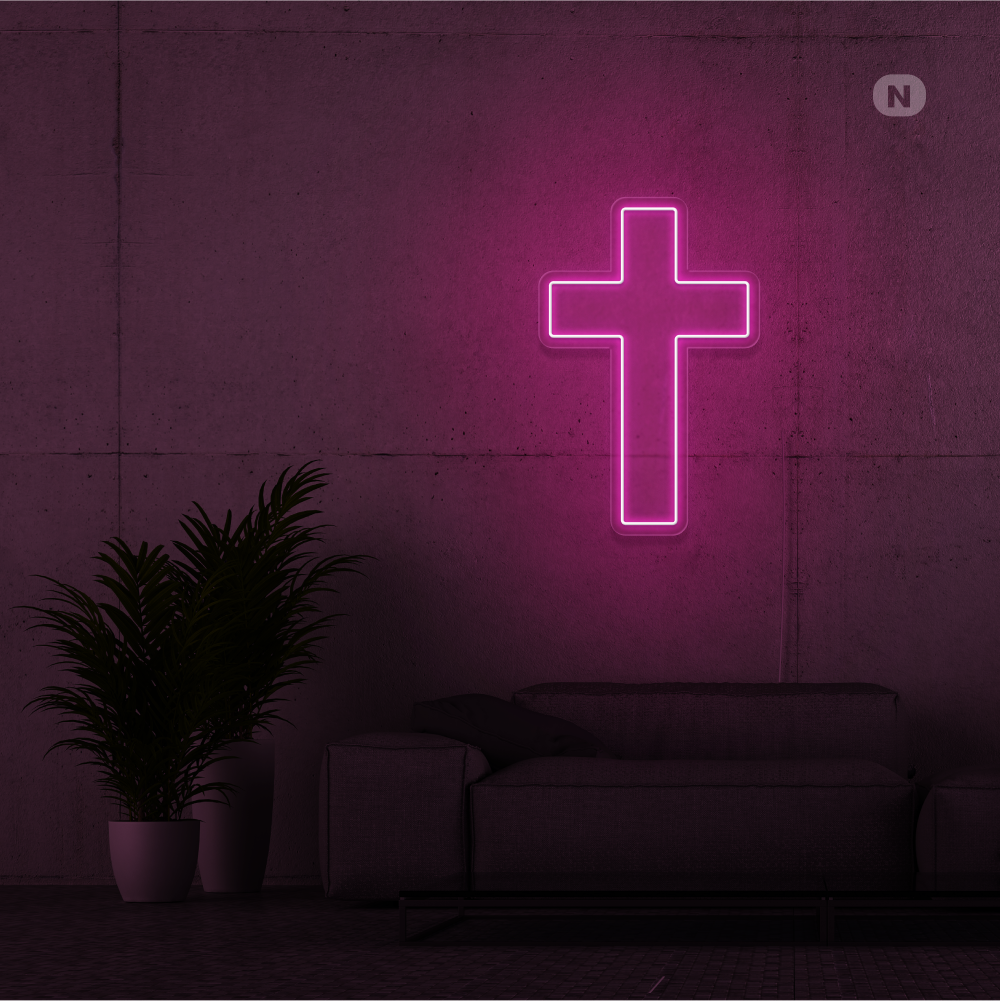 Neon Verlichting Kruis
