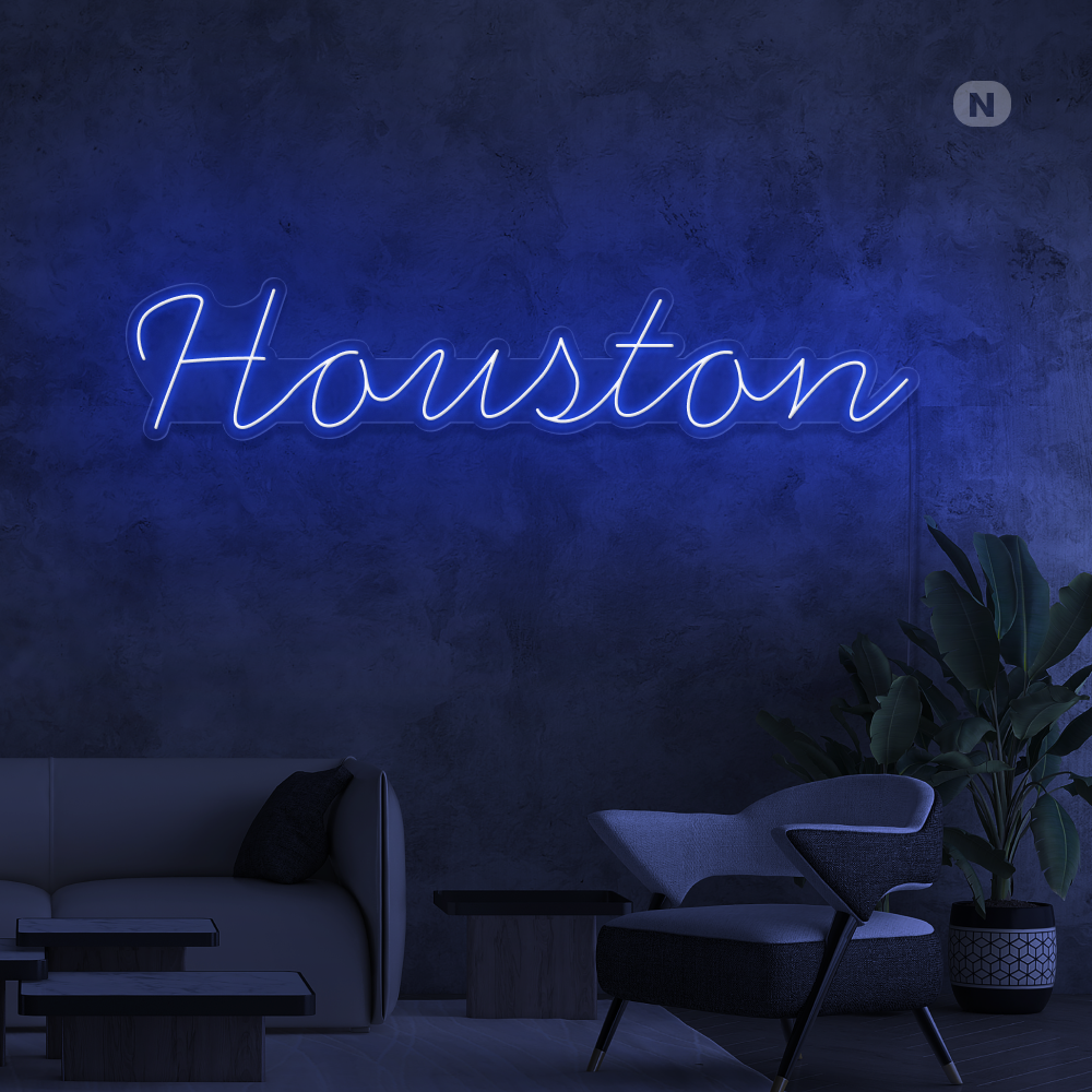 Neon sign Houston