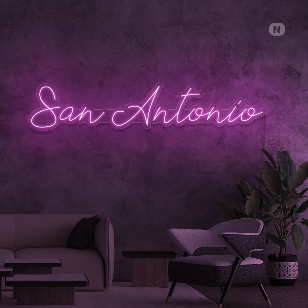 Neon sign San Antonio