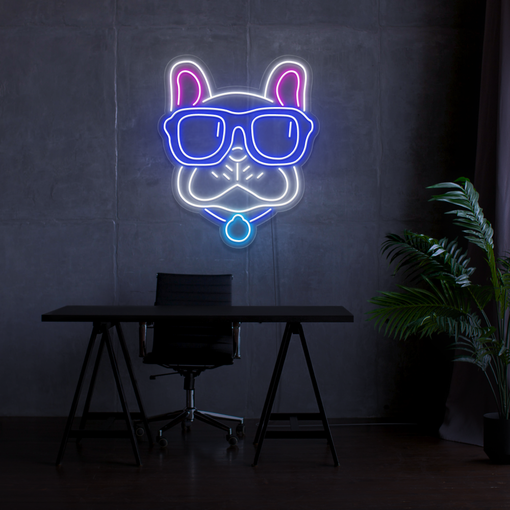 Neon Sign Dog