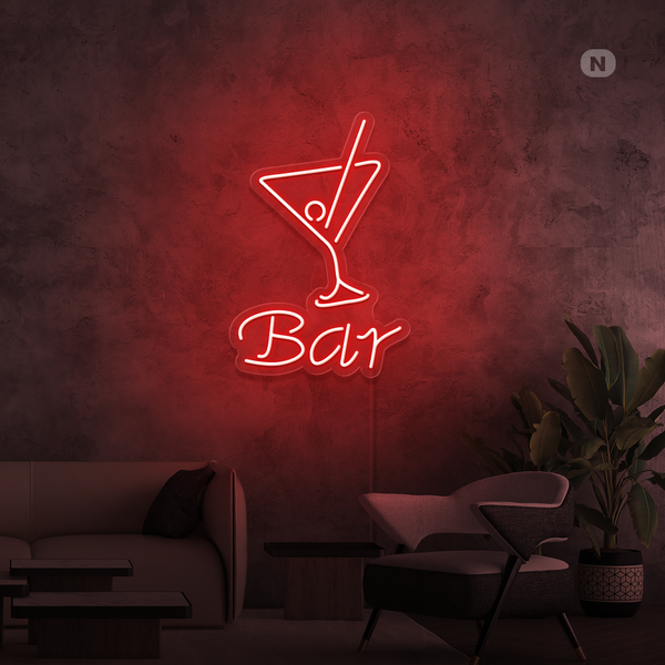 Neon Verlichting Cocktail Bar | Neonbord voor je Thuisbar