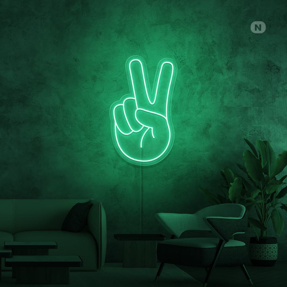 Neon Sign Peace