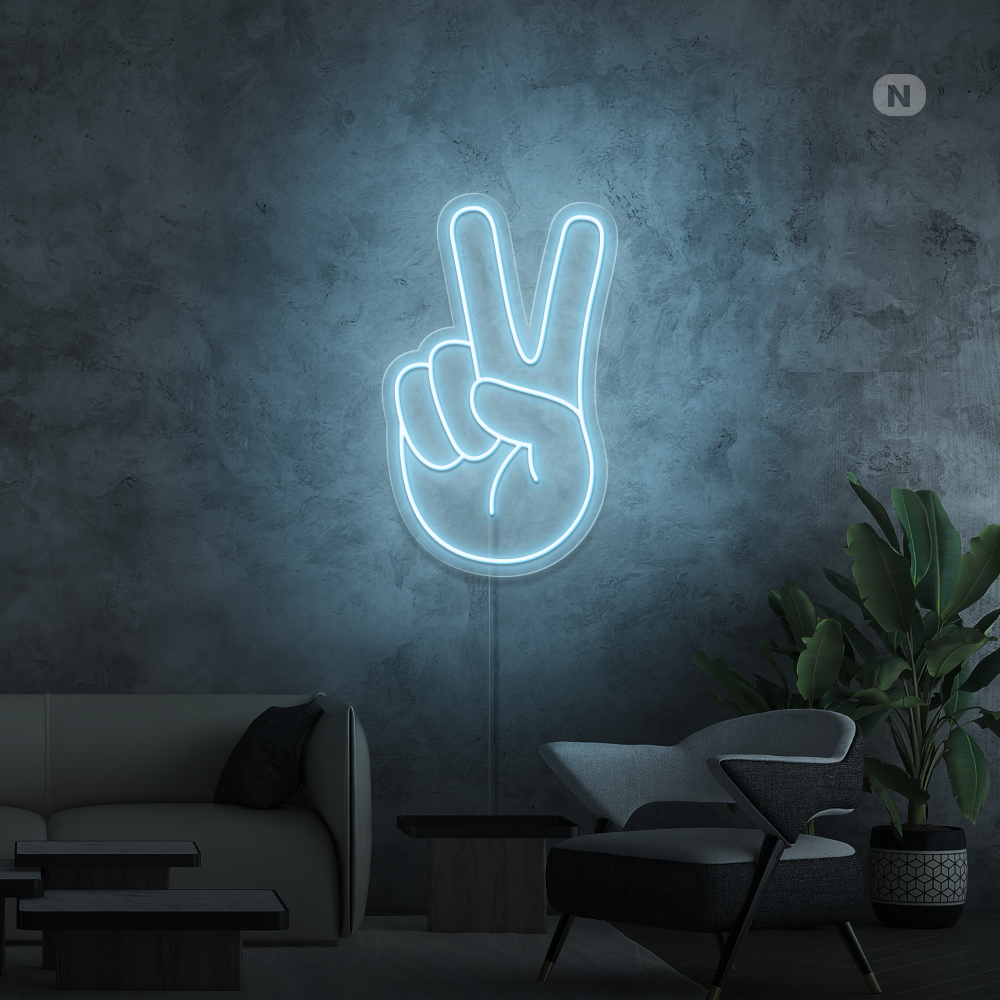 Neon Sign Peace