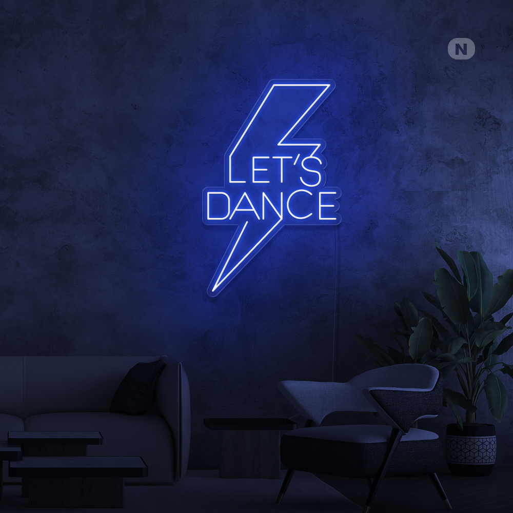 Neon Sign Let's Dance