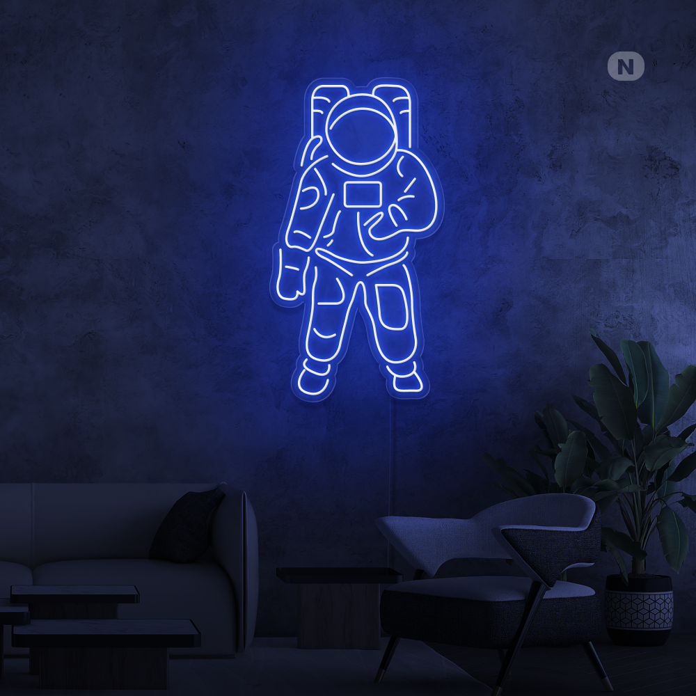 Neon Sign Astronaut
