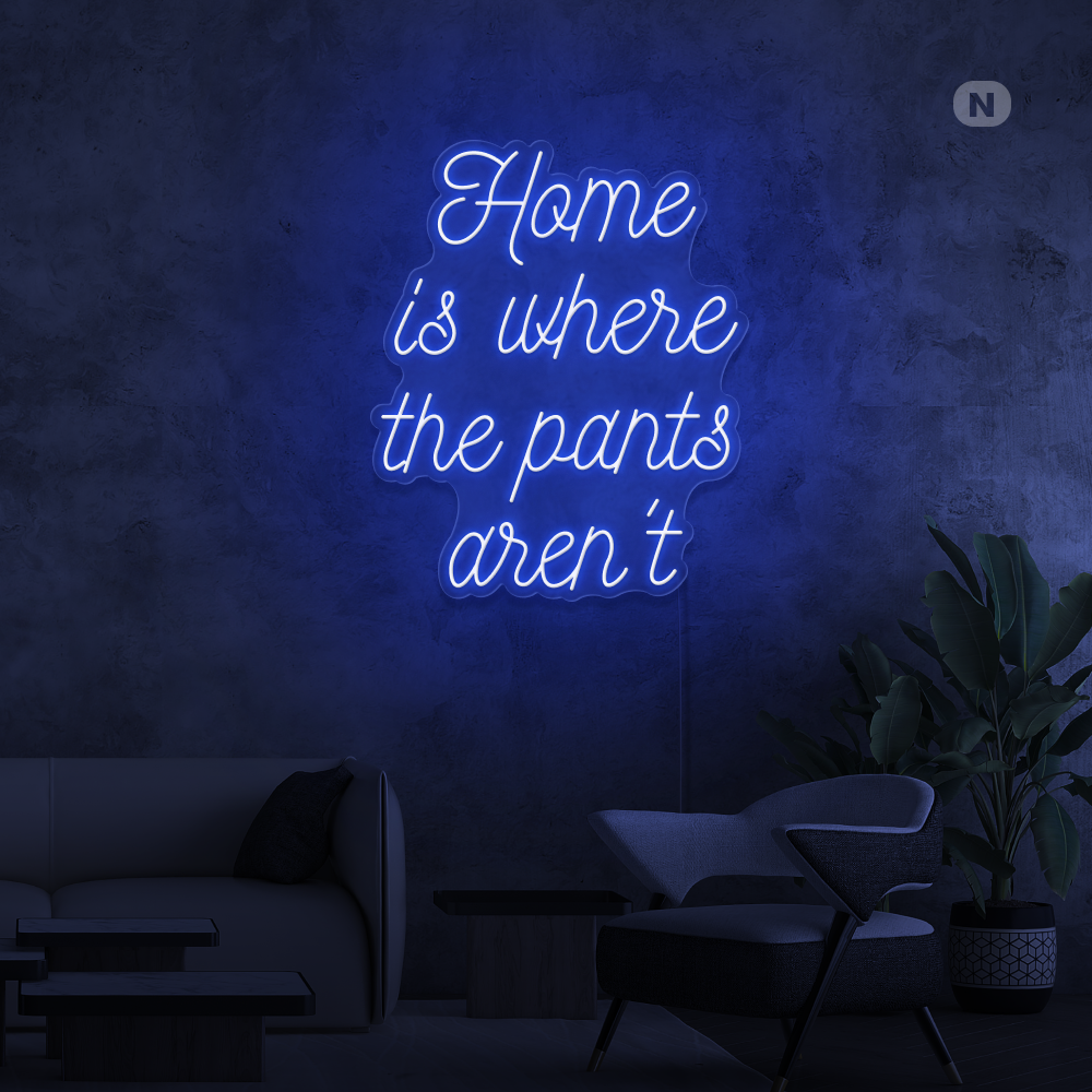 Neon Sign Quote Home