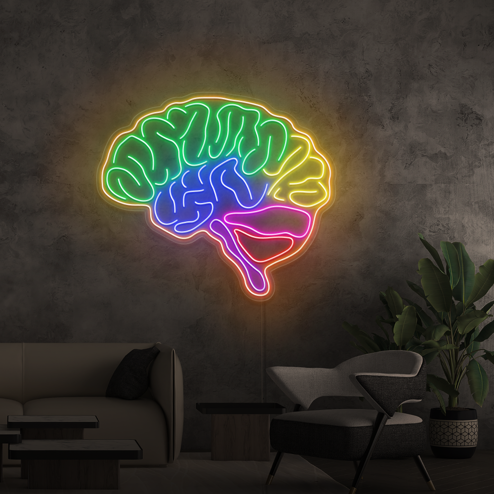 Neon Sign Brain