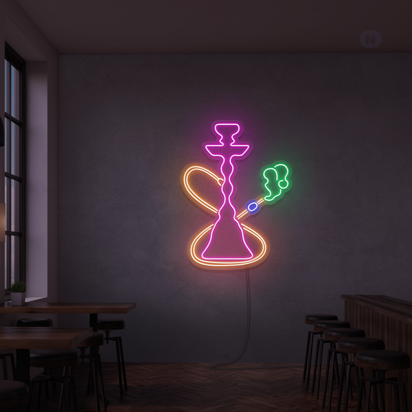 Neon Sign Water pipe