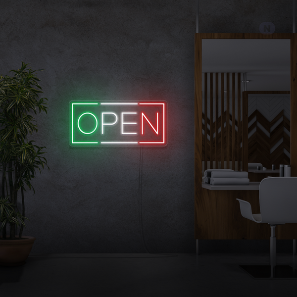 Neon Sign Open