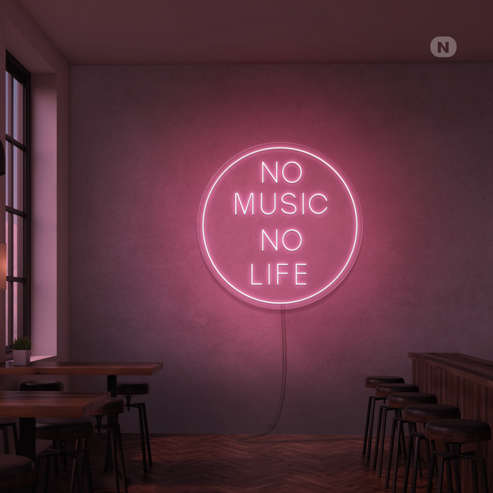 Neon letters maken