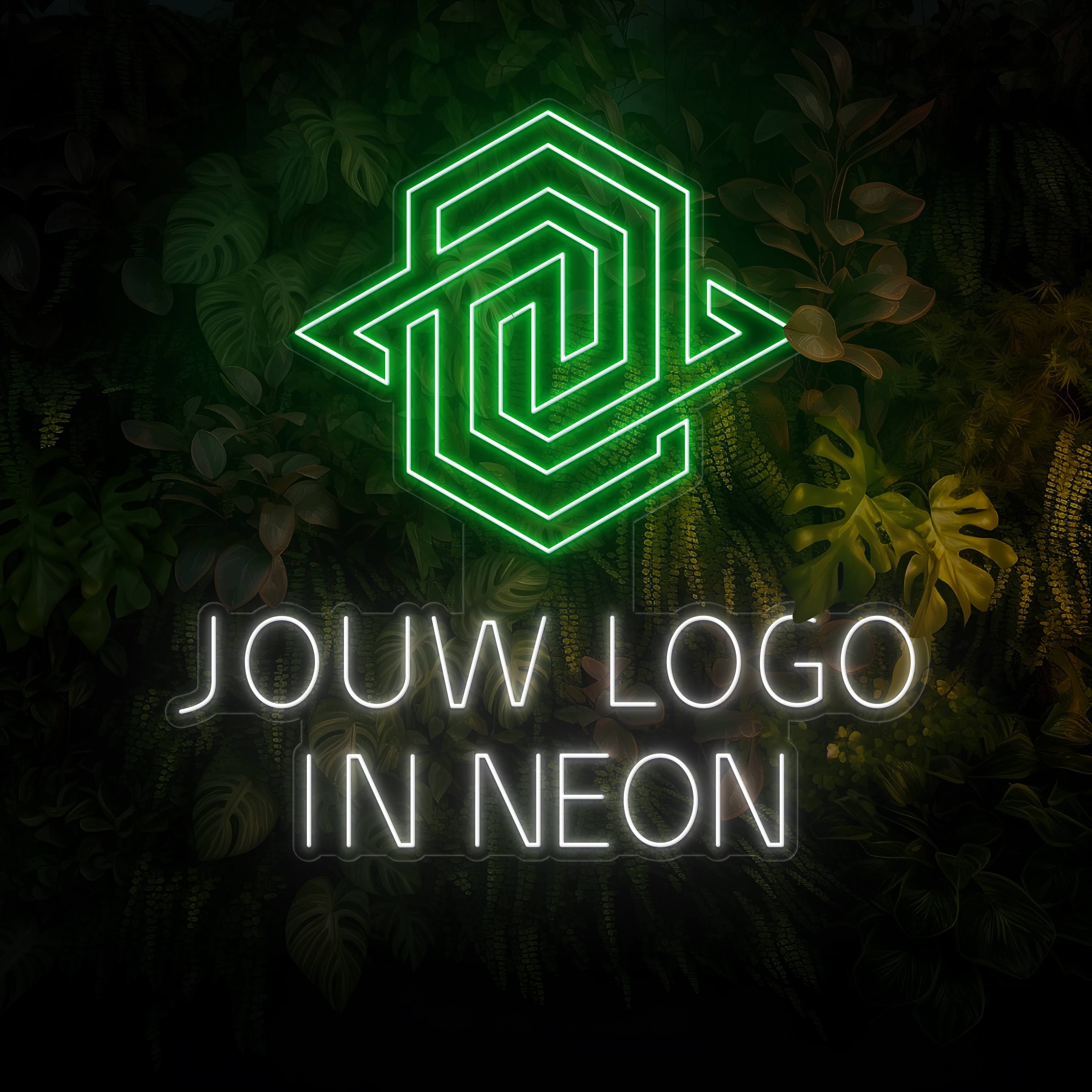 Design jouw neon logo met tekst
