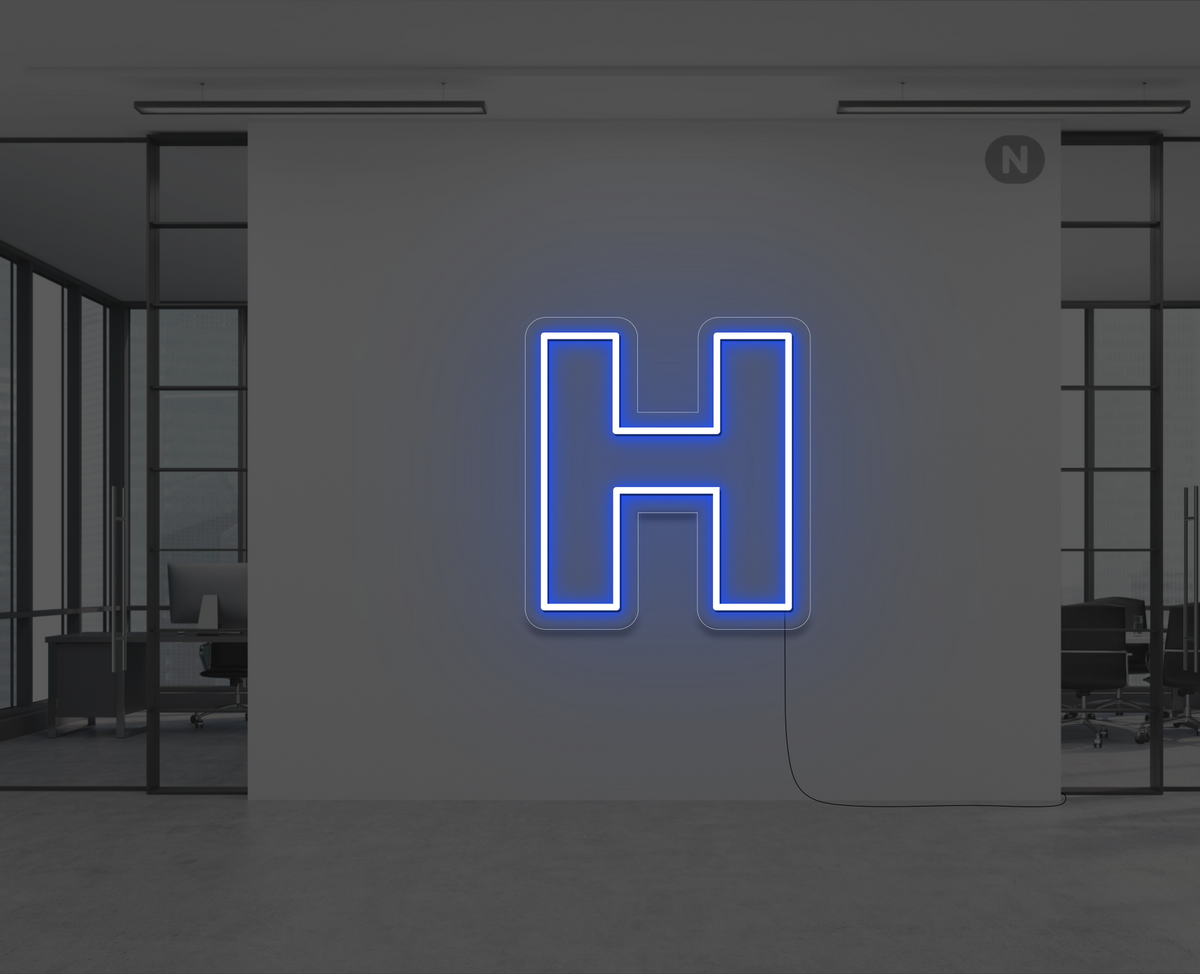 Toilet neon sign
