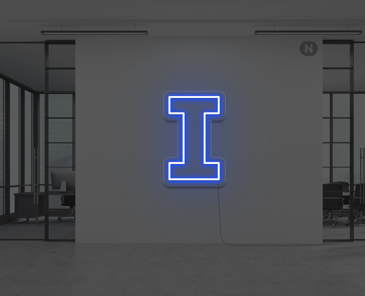 Toilet neon sign
