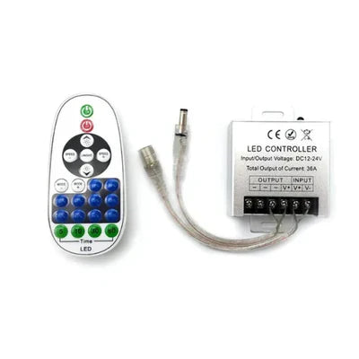 Neon lighting remote control and dimmer