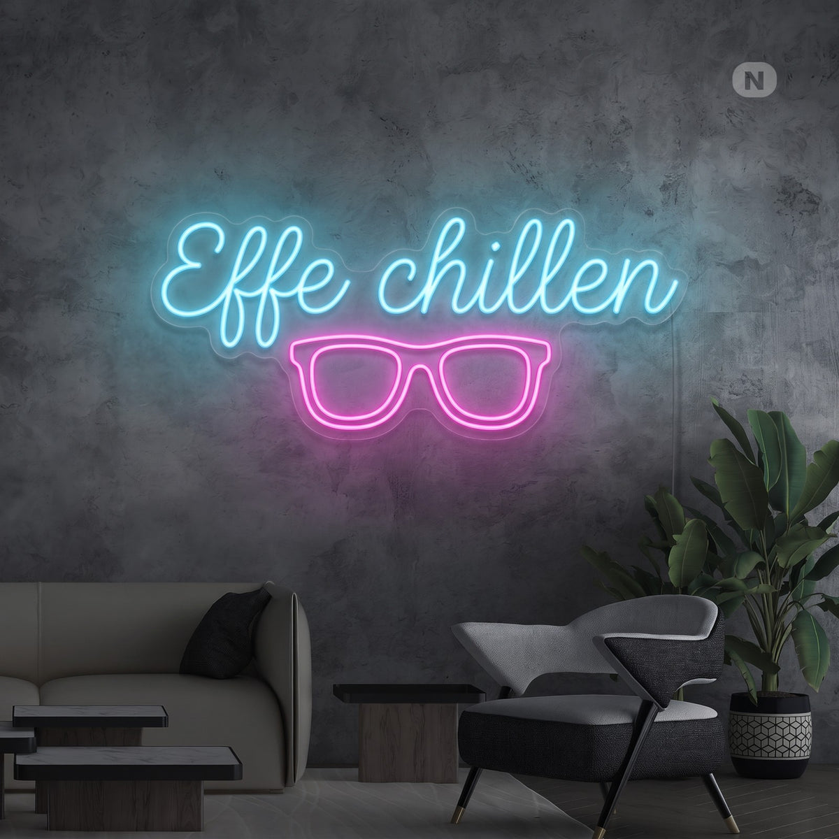 Toilet neon sign