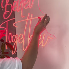 Neon Sign Better Together