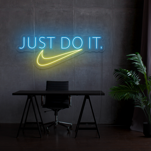 Neon Verlichting Just Do It | Neonbord voor Gym & Kantoor