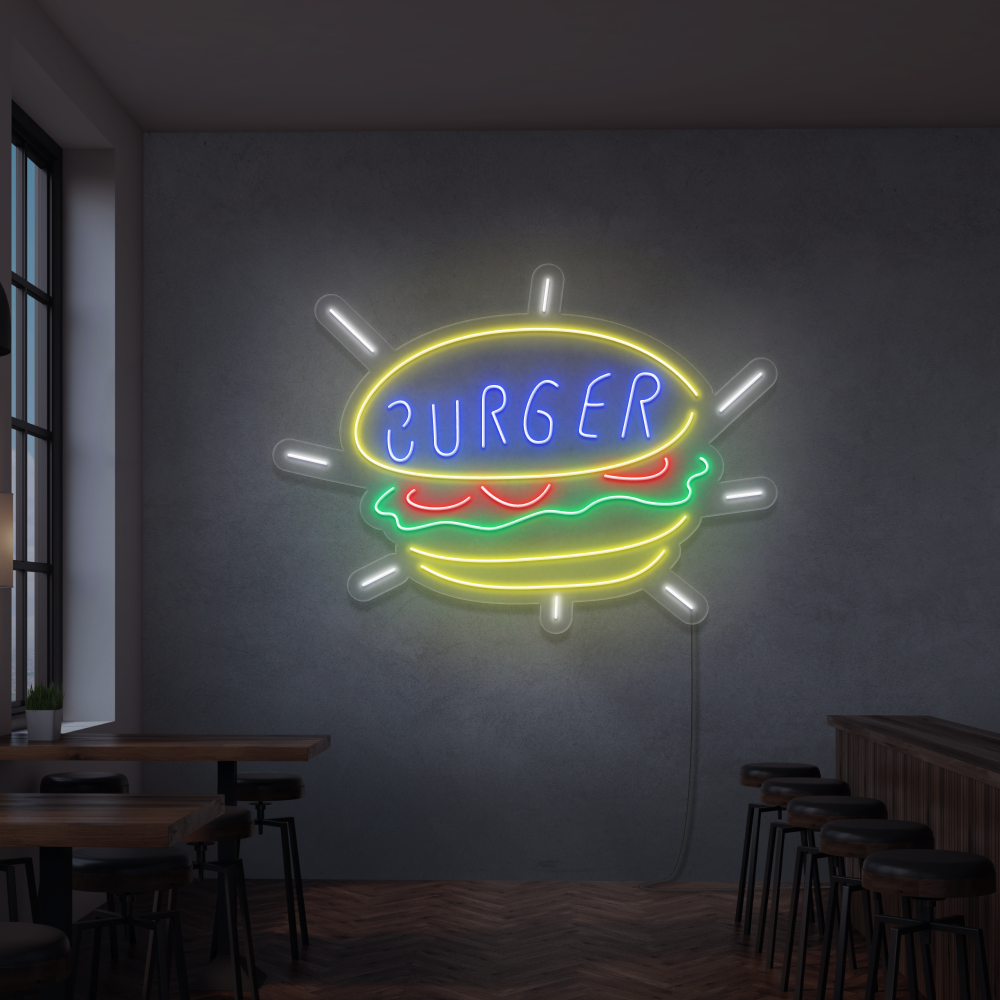 Toilet neon sign