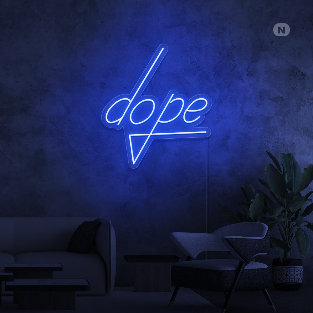 Toilet neon sign